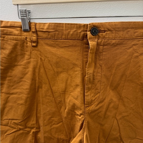 Amazon Essentials Mens 5" Inseam FLat Front Stretch Chino Short Pockets 38 - Picture 3 of 10